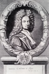 Daniel Defoe, Engraved by Michael Van der Gucht